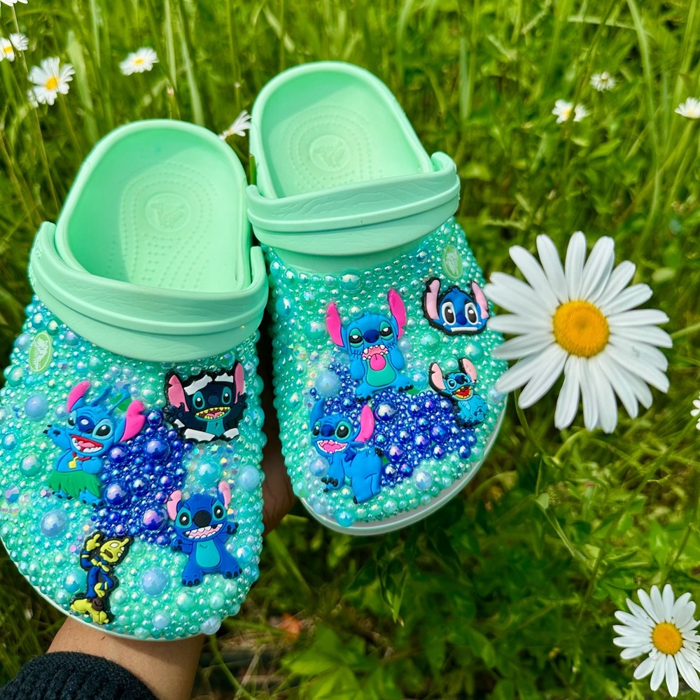 Kids Stitch Custom Crocs